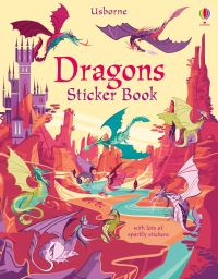 Book Cover for Dragons Sticker Book by Fiona Watt