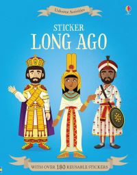 Book Cover for Sticker Long Ago by Megan Cullis