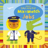 Book Cover for Usborne Baby's Very First Mix & Match Jobs by Stella Baggott
