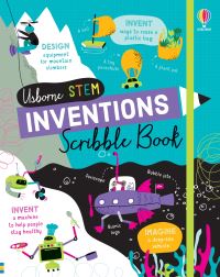 Book Cover for Inventions Scribble Book by Usborne