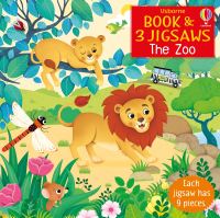 Book Cover for Usborne Book and 3 Jigsaws by Sam Taplin