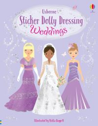 Book Cover for Sticker Dolly Dressing Weddings by Fiona Watt