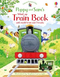 Book Cover for Poppy and Sam's Wind-Up Train Book by Heather Amery
