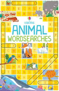 Book Cover for Animal Wordsearches by Phillip Clarke