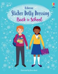 Book Cover for Sticker Dolly Dressing Back to School by Fiona Watt