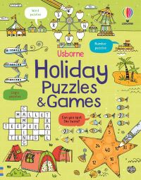 Book Cover for Holiday Puzzles and Games by Phillip Clarke