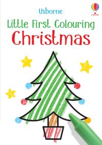 Book Cover for Little First Colouring Christmas by Kirsteen Robson, Kate Nolan