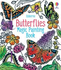 Book Cover for Butterflies Magic Painting Book by Abigail Wheatley