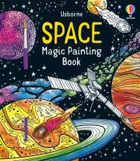 Book Cover for Space Magic Painting Book by Abigail Wheatley