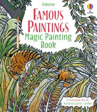 Book Cover for Famous Paintings Magic Painting Book by Rosie Dickins