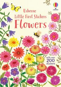 Book Cover for Little First Stickers Flowers by Caroline Young