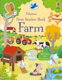 Book Cover for First Sticker Book Farm by Kristie Pickersgill
