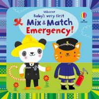 Book Cover for Usborne Baby's Very First Mix & Match Emergency! by Stella Baggott