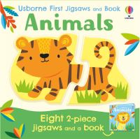 Book Cover for Usborne First Jigsaws and Book by Matthew Oldham