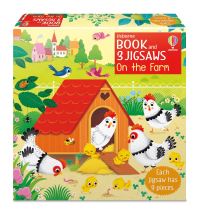 Book Cover for Usborne Book and 3 Jigsaws by Sam Taplin