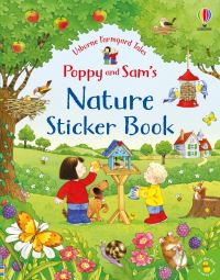 Book Cover for Poppy and Sam's Nature Sticker Book by Kate Nolan