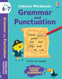 Book Cover for Usborne Workbooks Grammar and Punctuation 6-7 by Hannah Watson
