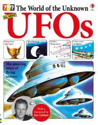 Book Cover for All About UFOs by Ted WildingWhite