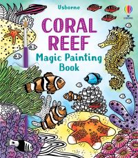 Book Cover for Coral Reef Magic Painting Book by Abigail Wheatley