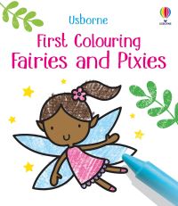 Book Cover for First Colouring Fairies and Pixies by Matthew Oldham