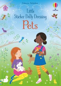 Book Cover for Little Sticker Dolly Dressing Pets by Fiona Watt