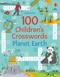 Book Cover for 100 Children's Crosswords by Phillip Clarke