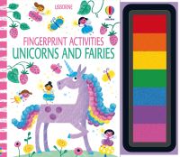 Book Cover for Fingerprint Activities Unicorns and Fairies by Fiona Watt
