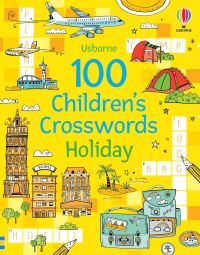 Book Cover for 100 Children's Crosswords by Phillip Clarke