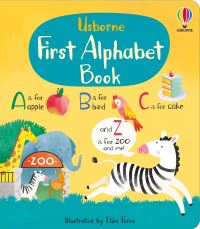 Book Cover for Usborne First Alphabet Book by Mary Cartwright