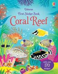 Book Cover for First Sticker Book Coral Reef by Kristie Pickersgill