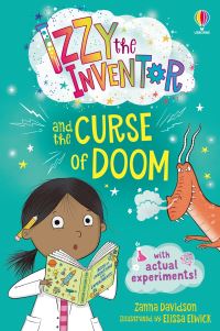 Book Cover for Izzy the Inventor and the Curse of Doom by Susanna Davidson