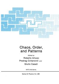 Book Cover for Chaos, Order, and Patterns by Roberto Artuso, P Cvitanovic, Giulio Casati