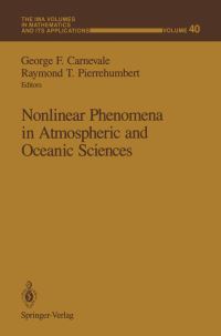 Book Cover for Nonlinear Phenomena in Atmospheric and Oceanic Sciences by George F Carnevale, Raymond T Pierrehumbert