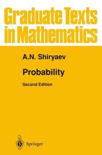 Book Cover for Probability by Albert Shiryaev