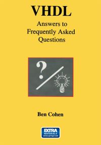 Book Cover for VHDL Answers to Frequently Asked Questions by Ben Cohen