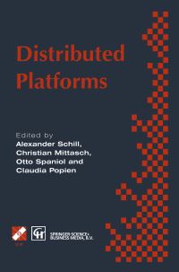 Book Cover for Distributed Platforms by Alexander Schill