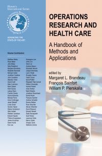 Book Cover for Operations Research and Health Care by Margaret L Brandeau, Francois Sainfort, William P Pierskalla