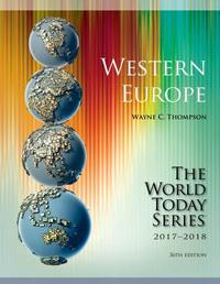 Book Cover for Western Europe 2017-2018 by Wayne Thompson