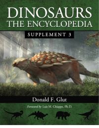Book Cover for Dinosaurs, the Encyclopedia. Supplement 3 by Donald F Glut