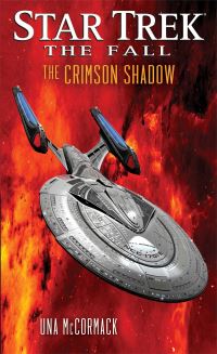 Book Cover for The Crimson Shadow by Una McCormack, Gene Roddenberry, Rick Berman, Michael Piller