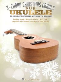 Book Cover for 3-Chord Christmas Carols for Ukulele by Hal Leonard Corp