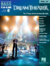 Book Cover for Dream Theater Bass Play-Along Volume 47 by Dream Theater