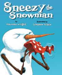 Book Cover for Sneezy the Snowman by Maureen Wright