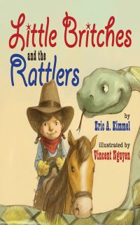 Book Cover for Little Britches and the Rattlers by Eric A Kimmel