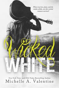 Book Cover for Wicked White by Michelle A Valentine