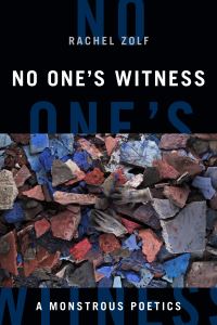 Book Cover for No One's Witness by Rachel Zolf