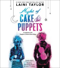 Book Cover for Night of Cake & Puppets by Laini Taylor