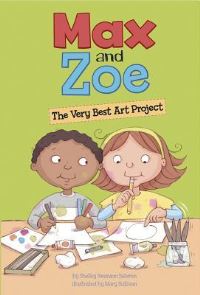 Book Cover for The Very Best Art Project by Shelley Sateren