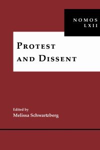 Book Cover for Protest and Dissent by Melissa Schwartzberg