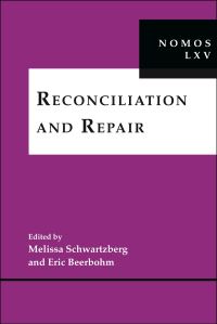 Book Cover for Reconciliation and Repair by Melissa Schwartzberg, Eric Anthony Beerbohm